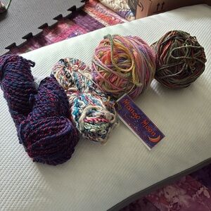 Colorful Yarn Bundle